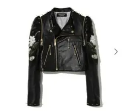 undercover アンダーカバー プレミアムレザージャケット 黒 ブラック