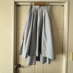 AZUL by moussy (Sサイズ)ライトブルー フレアスカート