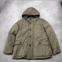 GAP ダウン90% Lサイズカーキ色 ダウンジャケット