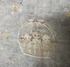 フランシュリッペ♡⸝⸝バスケットねこワンピースのサムネイル