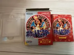 【箱のみ　ソフトなし】ゲームボーイ　ポケットモンスター 赤　空箱