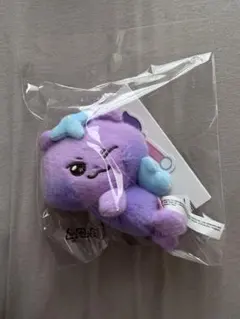 サン　トレカ付きMIGHTEEZ ぬいぐるみキーリング saniyo