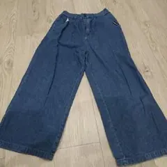 ピンクラテ✩デニムワイドパンツ Ｓ160のサムネイル