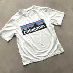 patagonia ラッシュガード ホワイト　白　S 7歳8歳