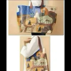 KALDI　エコトートバック　大、小セット伝説柄ラスト3