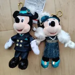 東京ディズニーシー 25周年 ジュビリーガラ ぬいぐるみバッジ ミッキー ミニー