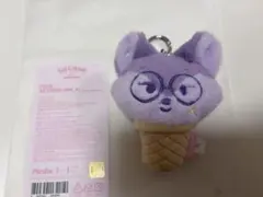MINITEEN アイスクリーム フェイスキーリング FOXDUNGEE　ウォヌ