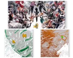 ヒロアカ 原画展ポスター [The Beginning][ヒーローvs敵]セット