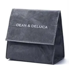 【新品、未開封】DEAN & DELUCA ランチバッグ チャコールグレー
