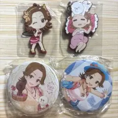 アイカツ！ 一ノ瀬かえで GirlyRED 衣装展 缶バッジ - メルカリ