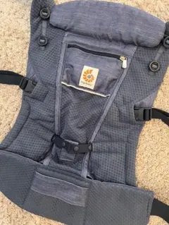 美品 エルゴ ADAPT SoftFlex Mesh へザードデニムブルー