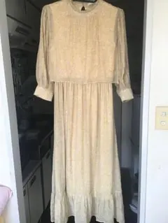 earth music&ecology ワンピース　花柄　黄色