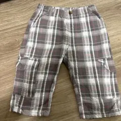 チェック柄 ハーフパンツ 140cm