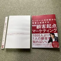 裁断済‼️実践顧客起点マーケティング たった一人の分析から事業は成長する