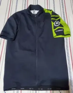 ASSOS SS.MILLE 사이클 저지 쇼트 슬리브 블랙 그린 M