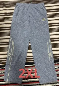 MIZUNO ミズノ ジャージ スボン 下 グレー 2XL