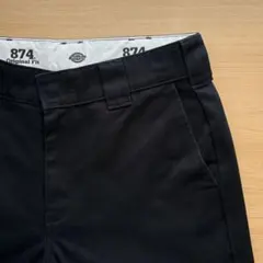 Dickies 874 Original Fit ブラックスラックス 30×32