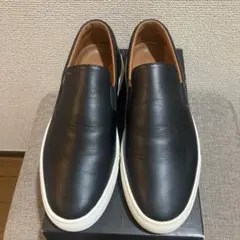 UNITED ARROWS hALON 23.５cm レディース　黒スリッポン