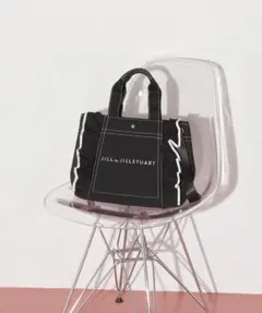 JILL by JILLSTUART フリルトートバッグ ブラック　大のサムネイル