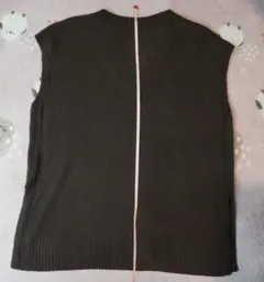 chocol raffine robe ニットベスト ブラウン