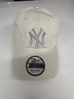 New Era ヤンキース ベージュキャップ L/XL