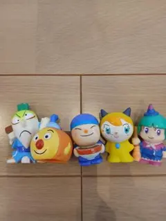アンパンマンキャラクター　指人形 5体セット