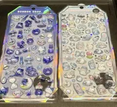 【国内正規品】ボンボンドロップシール シャーベット よるねこ みずいろ2点セット