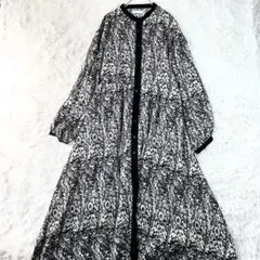 patterntorso antiqua 総柄 ロングワンピース ペイズリー