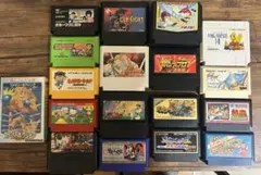 フ*ー様 レア ファミコン　ソフト　18本　セット　まとめ売り