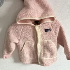 patagonia フリース アウター ピンク　ベビーのサムネイル