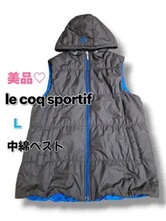 le coq sportif レディース ベスト M ネイビー LE COQ SPORTIF レディースベスト M ネイビー 極美品 - メルカリ