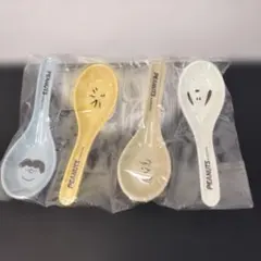 新品 PEANUTSスヌーピーと仲間たち レンゲ4本セットのサムネイル