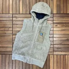 HELLY HANSEN ヘリーハンセン フード付 ジップアップ ボアベスト