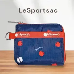 レスポートサック L字 スリムウォレット レッドデリシャスネイビー ミニ財布のサムネイル