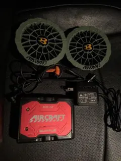 AIRCRAFT 24V ファン 2個セット ファンは室内試着のみ - メルカリ