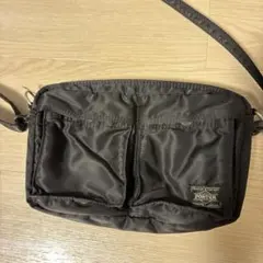 ポーター　タンカー　ショルダーバッグ　黒