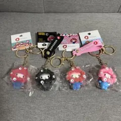 【4点セット】サンリオ ミャクミャク なりきり立体マスコット マイメロディ