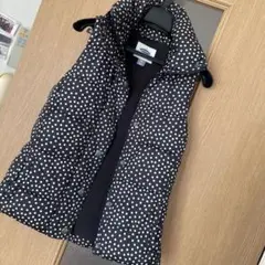 オールドネイビー　ドット柄　半ダウンのサムネイル