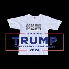 "BAYSIDE" COPS FOR TRUMP Tee made in USA