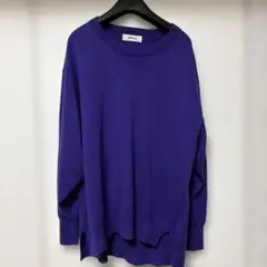 zucca❤︎紫色ウールニット⭐︎超美品!