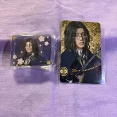 刀ミュ　博覧会　南海太郎朝尊　アクリルメモスタンド　カード