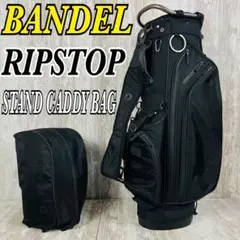 【超美品】BANDEL ゴルフ カートバッグ 黒 BANDEL バンデル RIPSTOP VERTICAL CART BAG ゴルフ GOLF バッグ