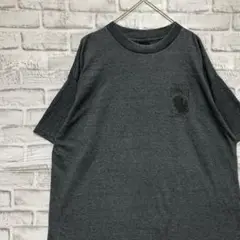 USA製90sヴィンテージTシャツ！シングルステッチ　グレー半袖古着　XL25