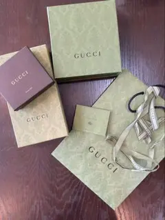 GUCCI ギフトボックスとショップ袋セット