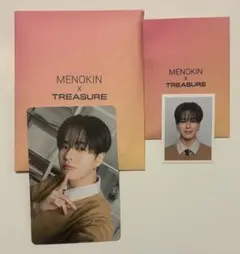 MENOKIN x TREASURE ジェヒョク トレカ　IDフォトセット