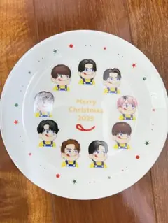 不二家 Snow Man オリジナルクリスマスプレート