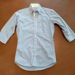 オリヒカ 七分袖 シャツ Sサイズ チェック