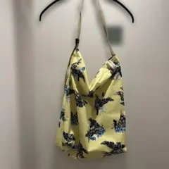 イエロー 葉柄 トートバッグ Alexander LeeChang