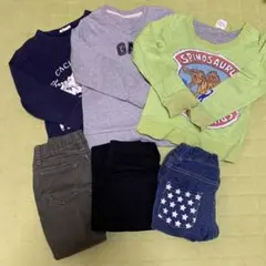 男の子　トレーナー・ズボン　秋冬　まとめ110cm