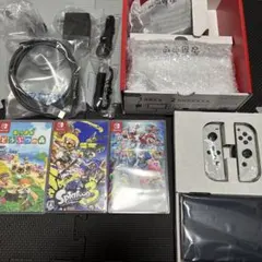 Nintendo Switch 有機EL【ソフト3本セット】
